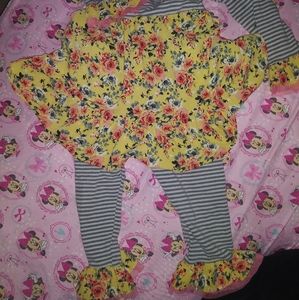 Bonnie Baby dress and legging set